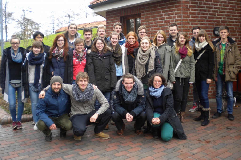 Teilnehmer des FÖJ-Seminars in Papenburg - der Sendener Jan Felix Rennack ganz rechts