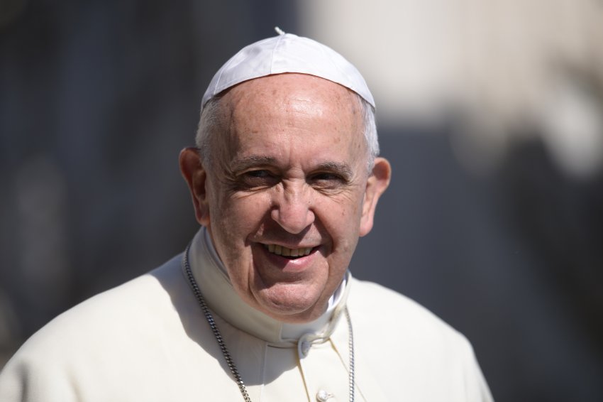 Papst Franziskus: Die Enzyklika wird am Donnerstag vorgestellt.  AFP PHOTO / FILIPPO MONTEFORTE